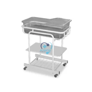 Baby Cot Shelf with Fiber Tube AND Mattress (ANS-BC-8)