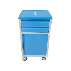 Bed Side Locker Double Draw with Fiber Top