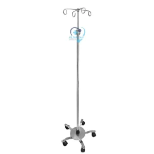 IV Pole SS Pati 4 Hooks (ANS-IV-6)