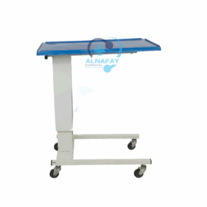 Over Bed Table Food Table – Heavy Duty Hydraulic – Premium