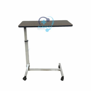 Overbed Table Food Table Cardiac Table – Imported -Hydraulic – SS
