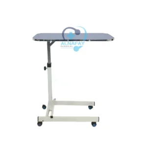 Overbed-Table-Food-Table-–-Adjustable-Cardiac-Table