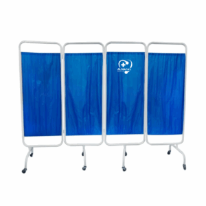 Ward Screen – 4 Fold (Rounded)