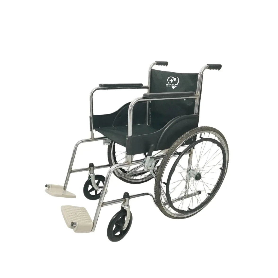 Wheelchair-Folding-Chrome-Model