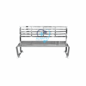 Durable 5ft Hospital Sitting Bench for Visitor with Back Support.