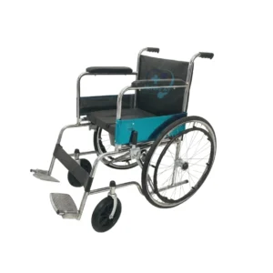 Wheelchair Folding SS Commode